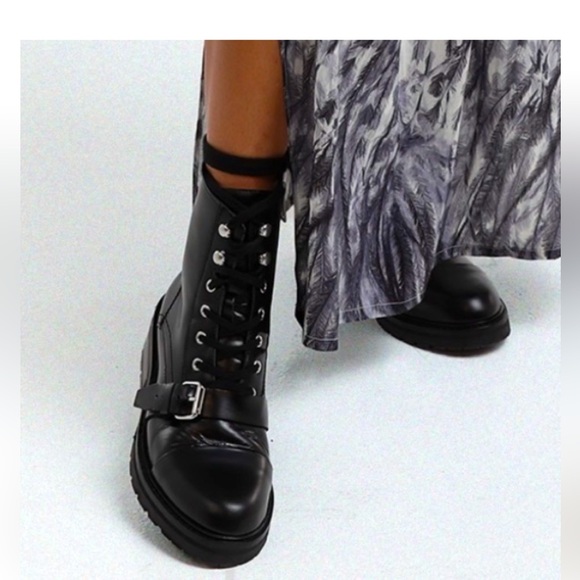 AllSaints Donita Combat Boot NWOT